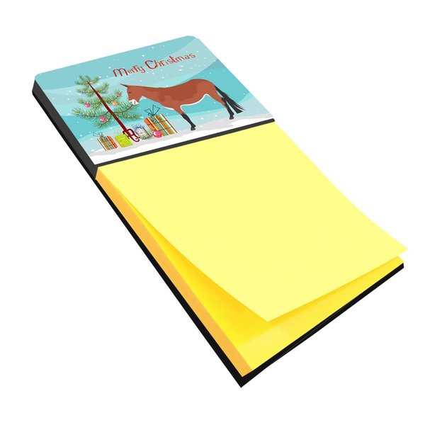 Carolines Treasures Mule Christmas Sticky Note Holder BB9212SN